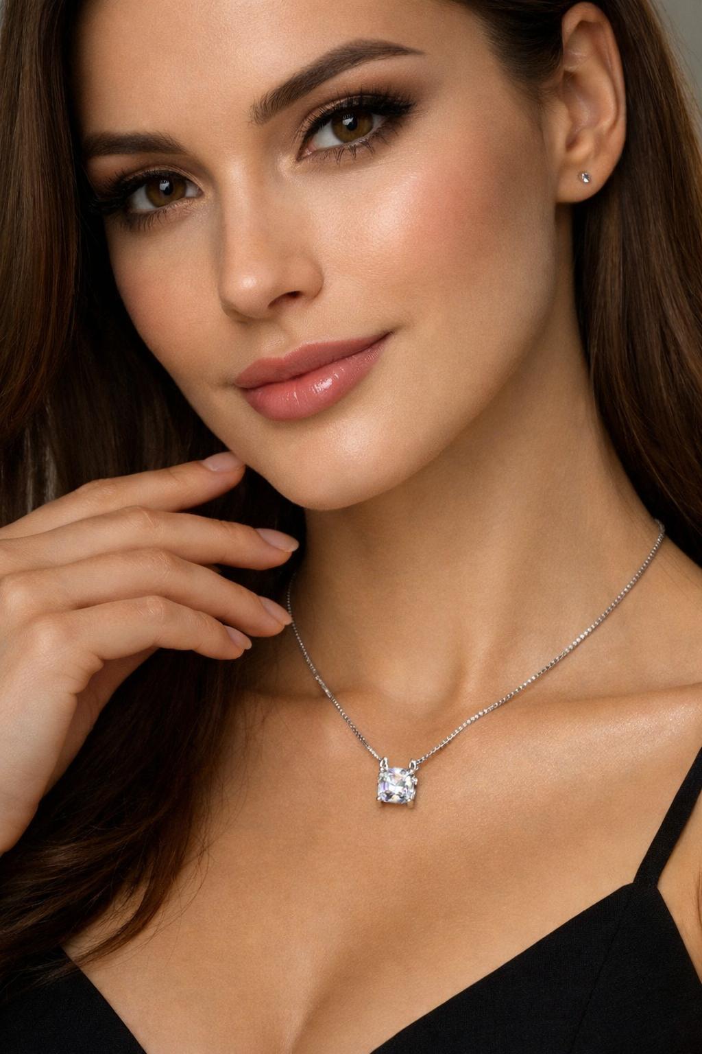 Collana Moissanite 1 Carato – Pure Light Collection