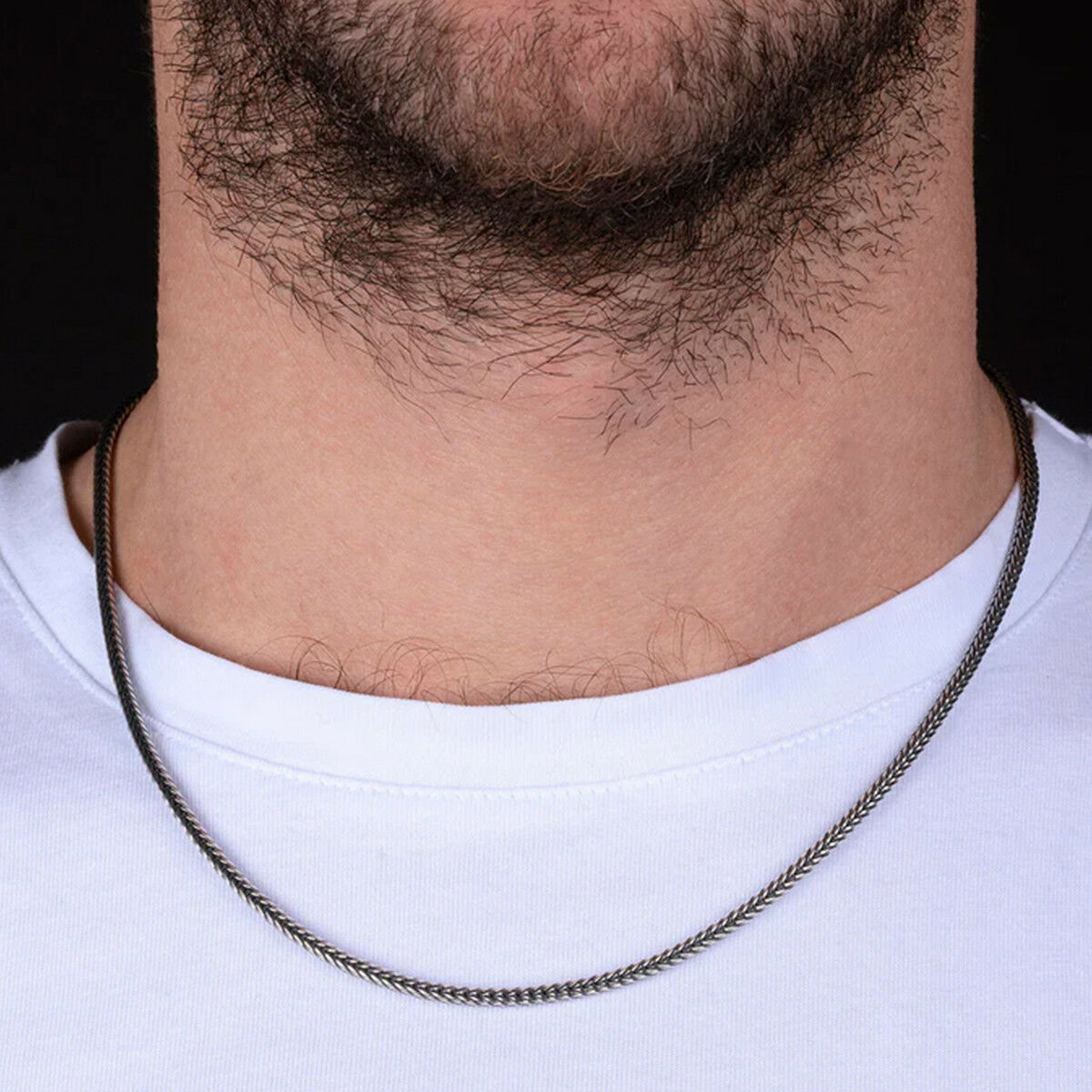 Collana Uomo Albert M. WSOX00345.S Argentato